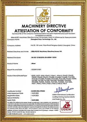 Certificaciones de la empresa (CE e ISO)