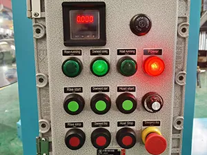 Panel de control a prueba de explosiones