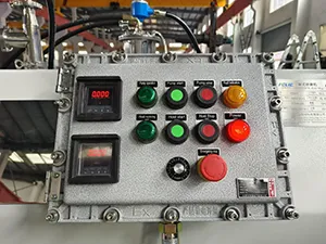 Panel de control a prueba de explosiones