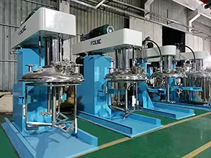 Mezcladoras helicoidales listas para su entrega