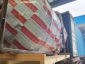 Referencia visual de la marmita de mezcla de alta velocidad lista para su entrega