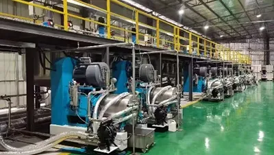 Línea completa de producción de tinta