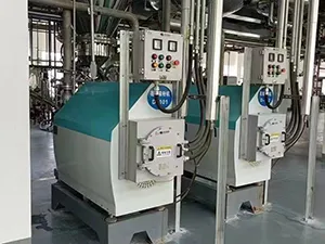 Dispersores en línea en las instalaciones de producción del cliente