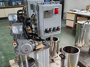 Referencia visual del molino de inmersión/cesta de laboratorio PZM-L para envío