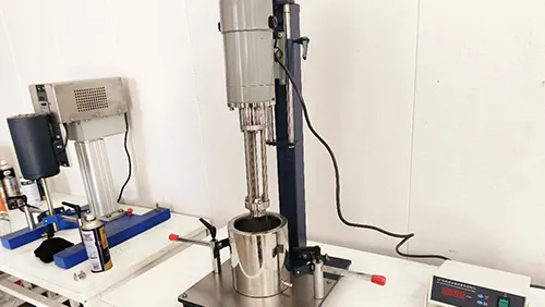 Referencia visual del emulsionador de laboratorio PSF para envío