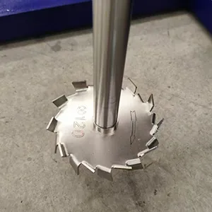 Disco dispersor de alta velocidad