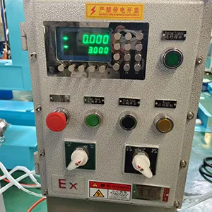 Panel de control a prueba de explosiones