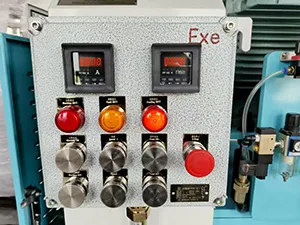 Panel de control a prueba de explosiones