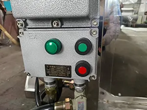 Panel de control a prueba de explosiones