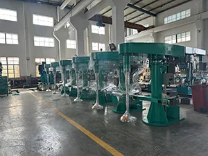 Dispersores de vacío listos para su entrega
