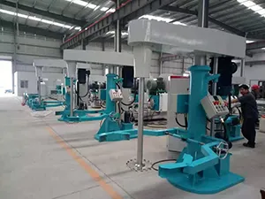 Dispersores de vacío listos para su entrega