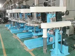 Dispersores de vacío listos para su entrega