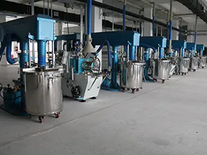 Dispersores de vacío listos para su entrega